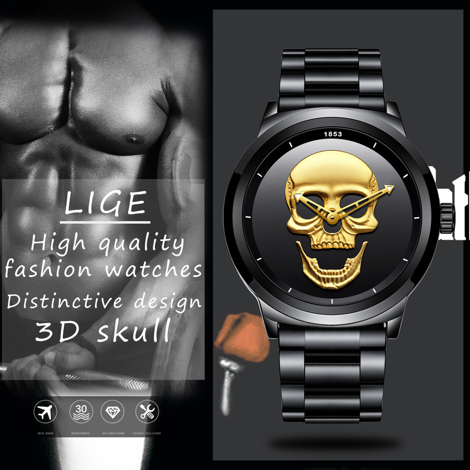 LIGE Sport Mens Watches Top Br - đánh giá và giá Luxury Watch Maker