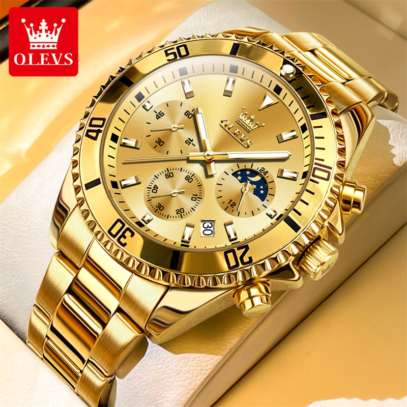 OLEVS Watch Men Top Brand Luxu - đánh giá và giá Luxury Watch Maker