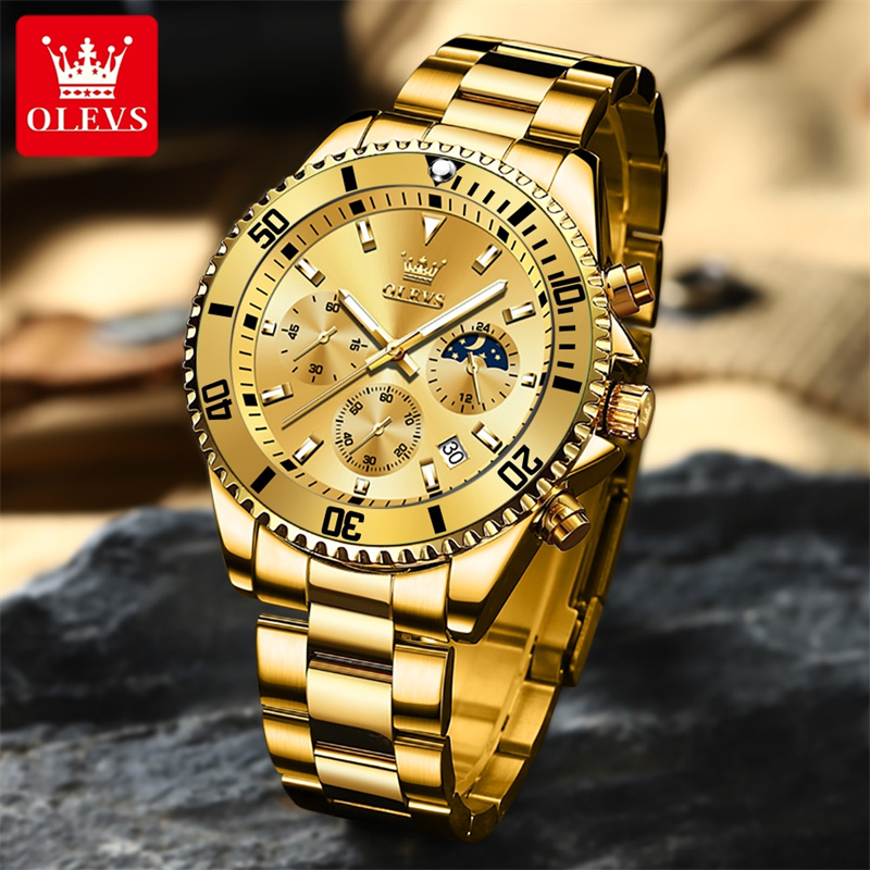OLEVS Watch Men Top Brand Luxu - đánh giá và giá Luxury Watch Maker