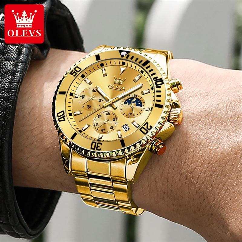 OLEVS Watch Men Top Brand Luxu - đánh giá và giá Luxury Watch Maker