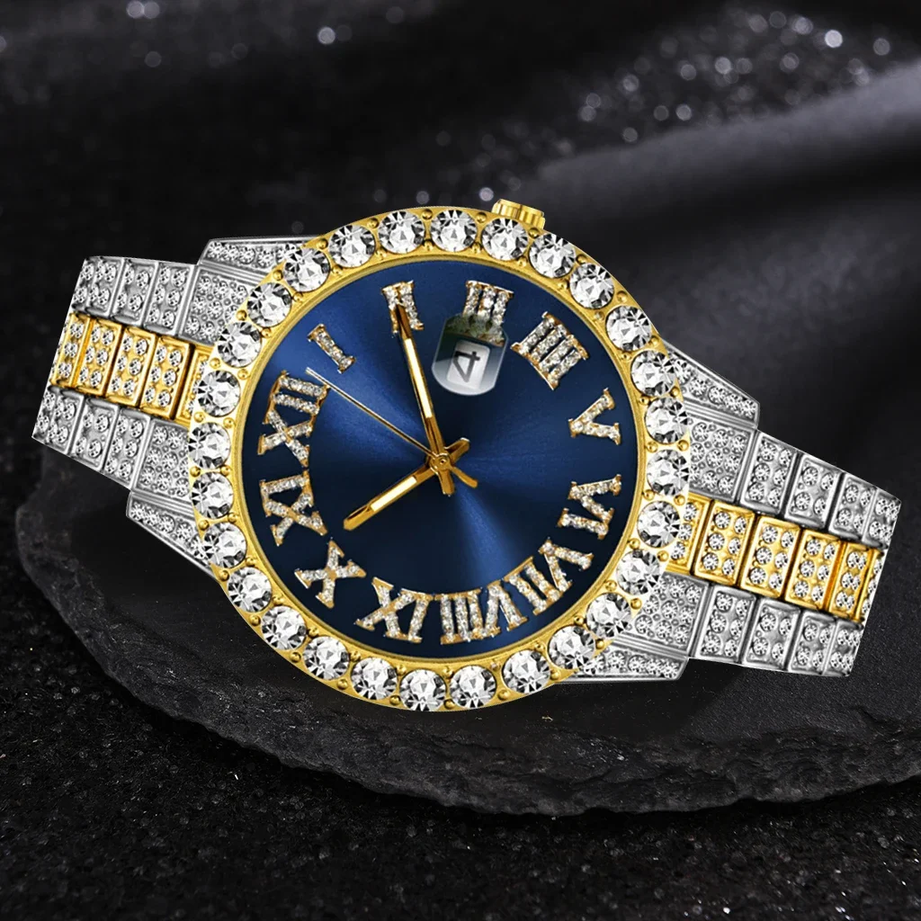 Iced Out Watch Men Luxury Bran - đánh giá và giá Luxury Watch Iceberg