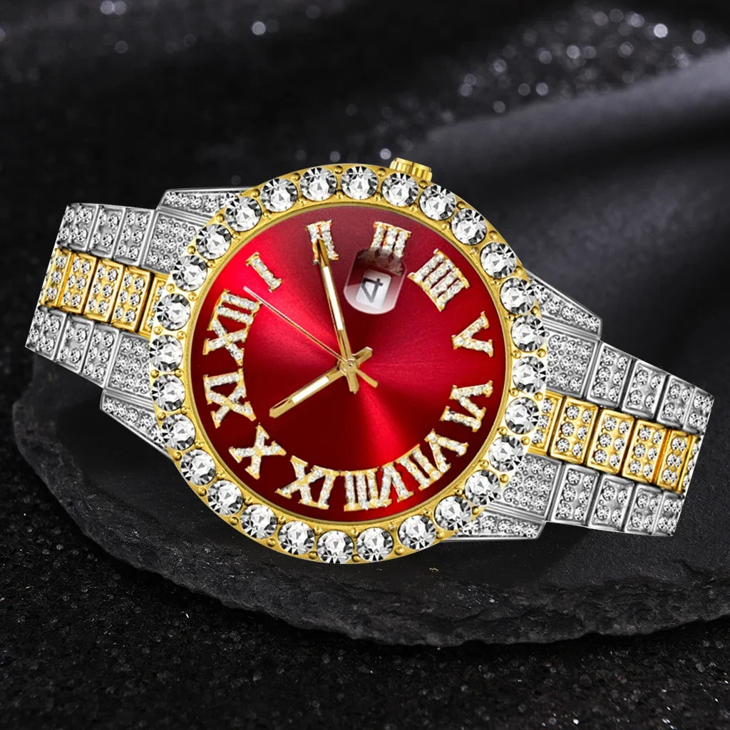 Iced Out Watch Men Luxury Bran - đánh giá và giá Luxury Watch Iceberg