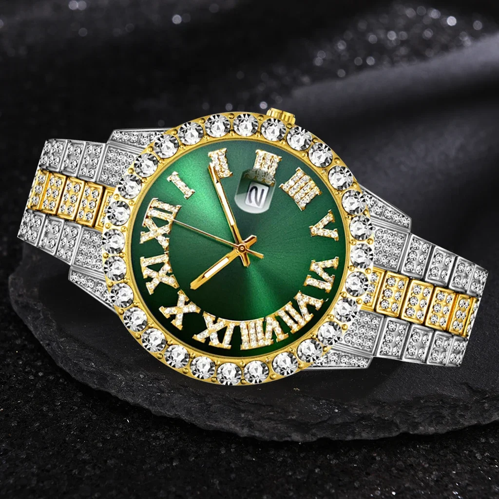 Iced Out Watch Men Luxury Bran - đánh giá và giá Luxury Watch Iceberg