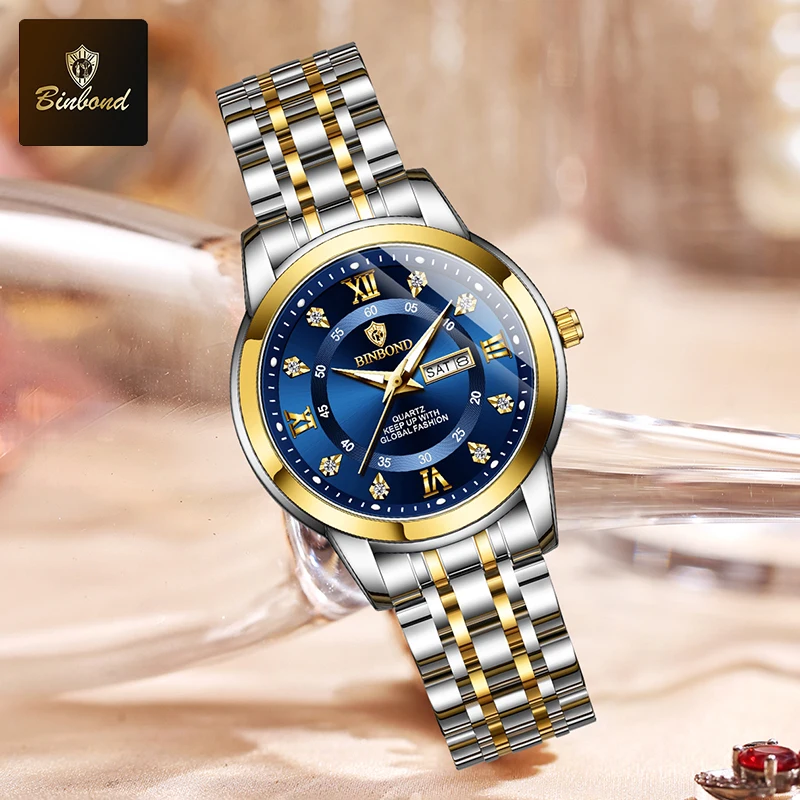 BINBOND B7169 Top Brand Luxury - đánh giá và giá Luxury Watch Top 10