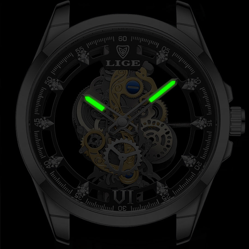 LIGE Fashion Top Luxury Men's  - đánh giá và giá Luxury Watch Maker