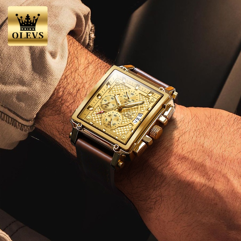 OLEVS Brand Mens Watches Water - đánh giá và giá Luxury Watch Maker