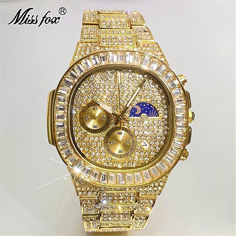 MISSFOX Đá Kim Cương Đồng Hồ N - đánh giá và giá Luxury Watch Iceberg