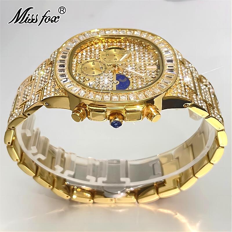 MISSFOX Đá Kim Cương Đồng Hồ N - đánh giá và giá Luxury Watch Iceberg