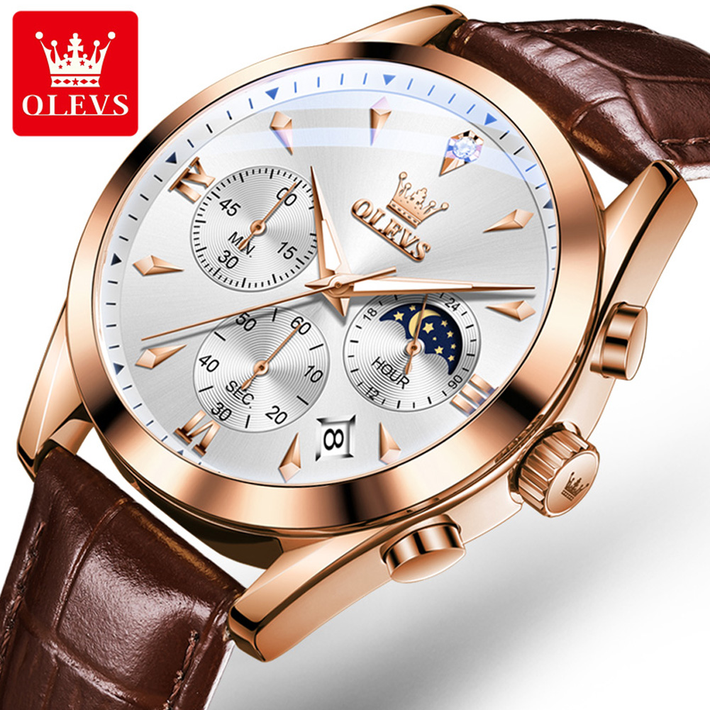 OLEVS Brand New Fashion Quartz - đánh giá và giá Luxury Watch Maker