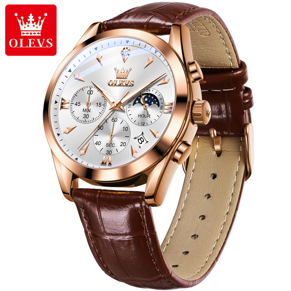 OLEVS Brand New Fashion Quartz - đánh giá và giá Luxury Watch Maker