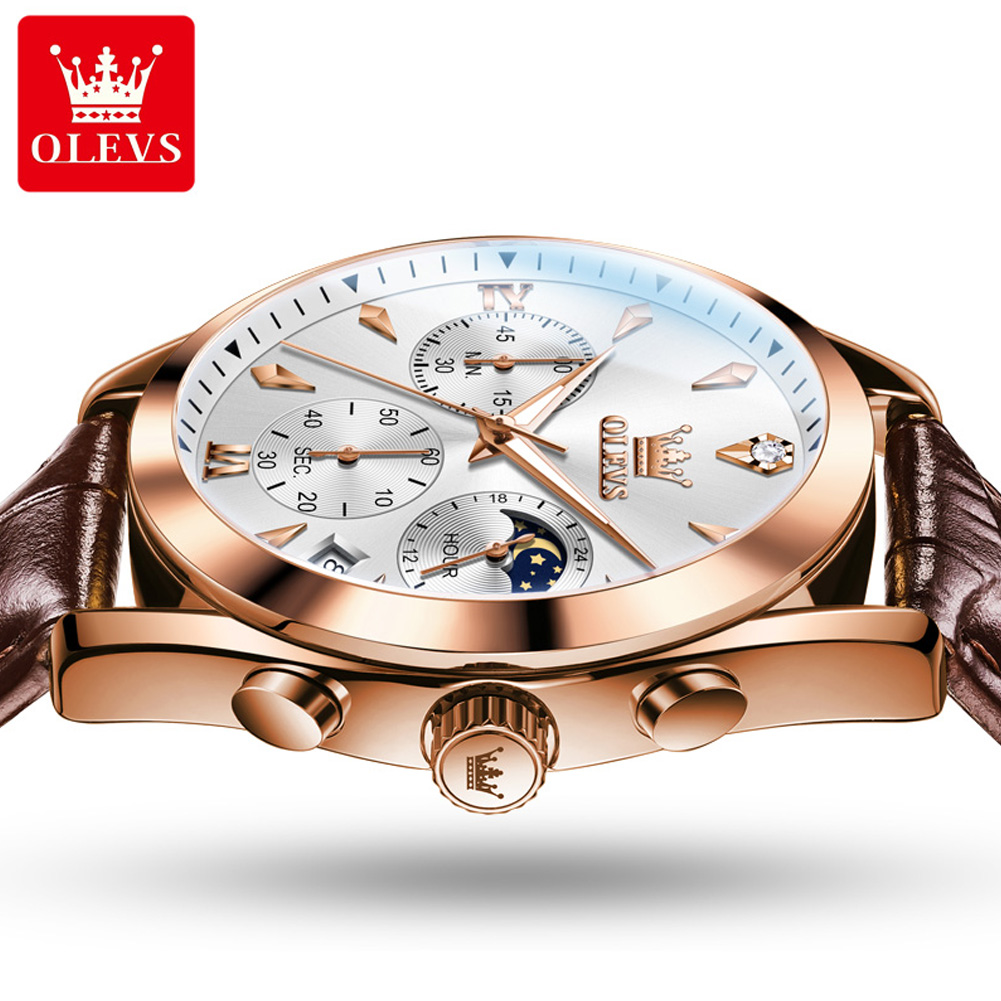 OLEVS Brand New Fashion Quartz - đánh giá và giá Luxury Watch Maker