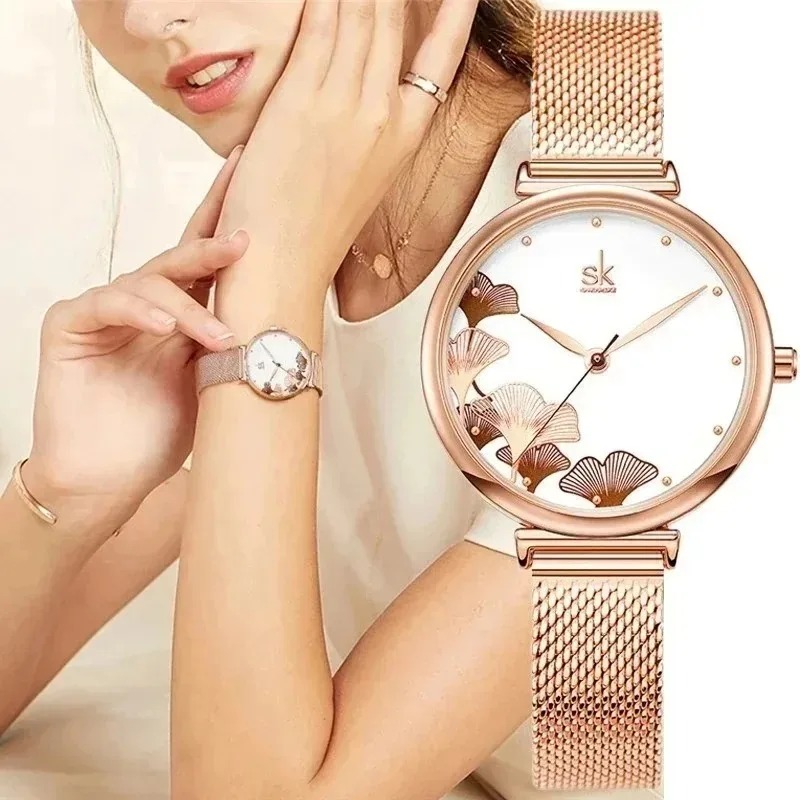 Luxury Women's Ginkgo Leaf Wat - đánh giá và giá Luxury Watch Gift For Her